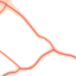 Daytime road noise heatmap for WA4 4JA