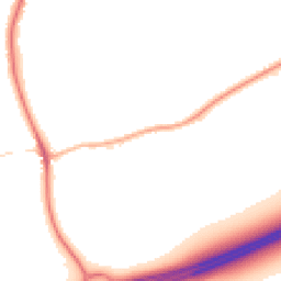 Night-time road noise heatmap for WA4 4NR