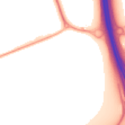 Night-time road noise heatmap for WA4 4SL