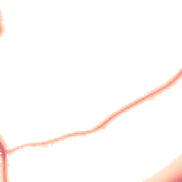 Night-time road noise heatmap for WA4 5GG