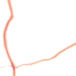 Night-time road noise heatmap for WA4 5GS