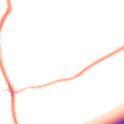 Night-time road noise heatmap for WA4 5GX