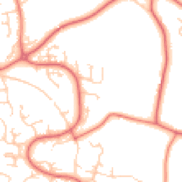 Daytime road noise heatmap for WA4 5HQ