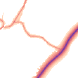 Daytime road noise heatmap for WA4 5LS