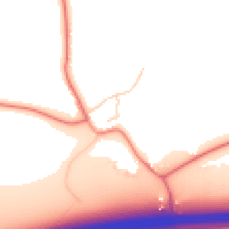 Daytime road noise heatmap for WA4 5PB