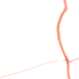 Night-time road noise heatmap for WA4 5PN