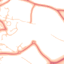 Daytime road noise heatmap for WA4 5RX