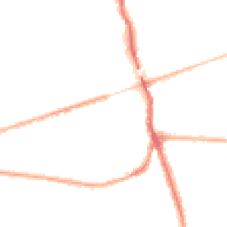Night-time road noise heatmap for WA4 6DT