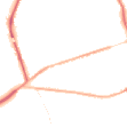 Night-time road noise heatmap for WA4 6ED