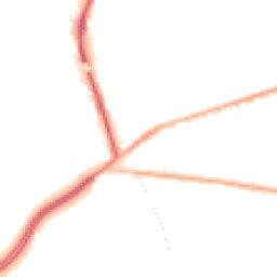 Night-time road noise heatmap for WA4 6EF