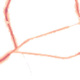 Night-time road noise heatmap for WA4 6EJ