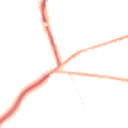 Night-time road noise heatmap for WA4 6EQ