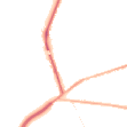 Night-time road noise heatmap for WA4 6FD