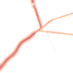 Night-time road noise heatmap for WA4 6FQ