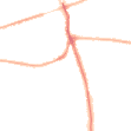 Night-time road noise heatmap for WA4 6LL