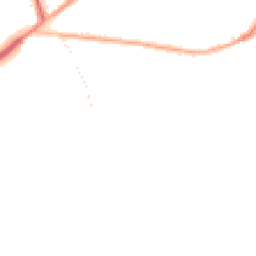 Night-time road noise heatmap for WA4 6NB