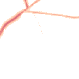 Night-time road noise heatmap for WA4 6NE
