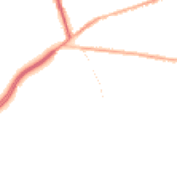 Night-time road noise heatmap for WA4 6NY