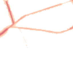 Night-time road noise heatmap for WA4 6PD