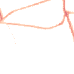 Night-time road noise heatmap for WA4 6PJ