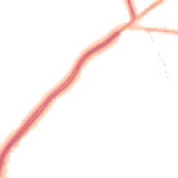 Night-time road noise heatmap for WA4 6TB