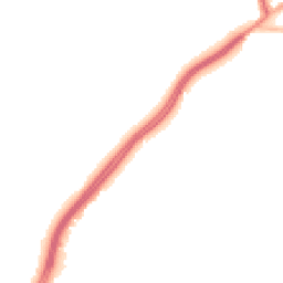 Night-time road noise heatmap for WA4 6TE