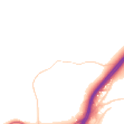 Daytime road noise heatmap for WA4 6TL