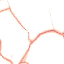 Daytime road noise heatmap for WA4 6TY
