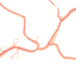 Daytime road noise heatmap for WA4 6UW