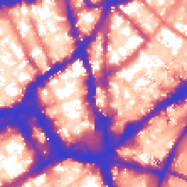 Daytime road noise heatmap for WC2H 0DE