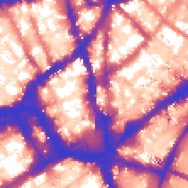 Daytime road noise heatmap for WC2H 0DG