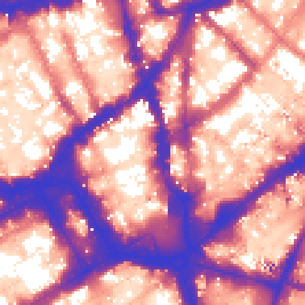 Daytime road noise heatmap for WC2H 7AR