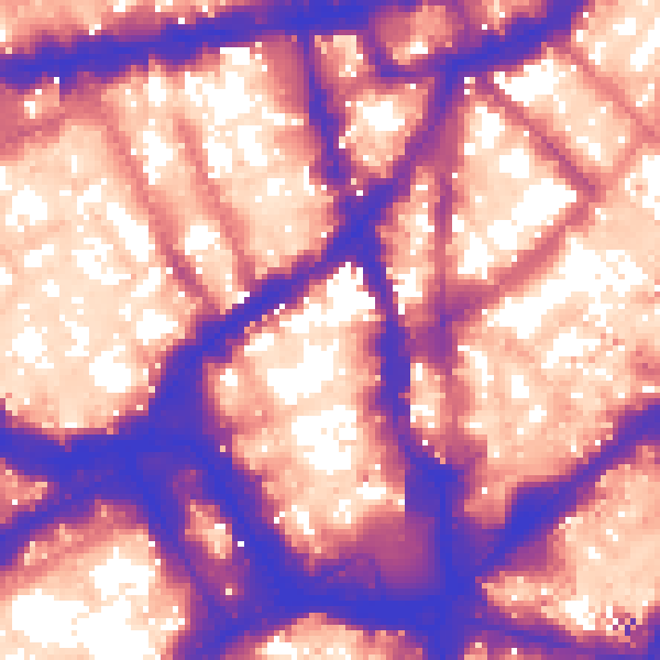 Daytime road noise heatmap for WC2H 7BA
