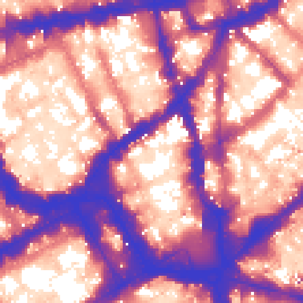 Daytime road noise heatmap for WC2H 7BE
