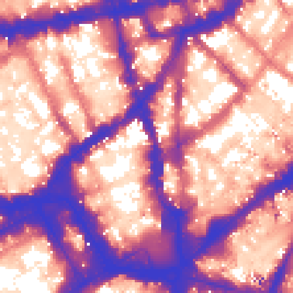 Daytime road noise heatmap for WC2H 7JJ