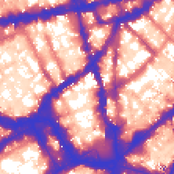 Daytime road noise heatmap for WC2H 7JR