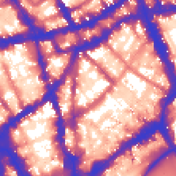 Daytime road noise heatmap for WC2H 9JG