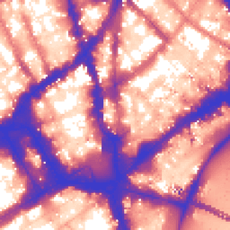Daytime road noise heatmap for WC2N 4AX