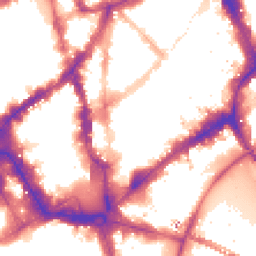 Night-time road noise heatmap for WC2N 4BJ