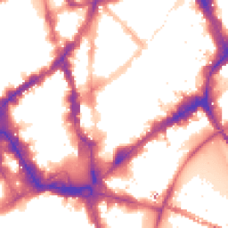 Night-time road noise heatmap for WC2N 4BW