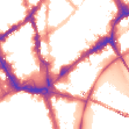 Night-time road noise heatmap for WC2N 4DN