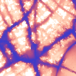 Daytime road noise heatmap for WC2N 4EJ
