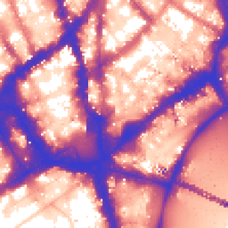 Daytime road noise heatmap for WC2N 4HP