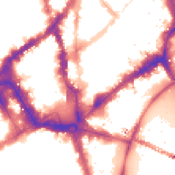 Night-time road noise heatmap for WC2N 4HP