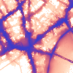 Daytime road noise heatmap for WC2N 4HZ