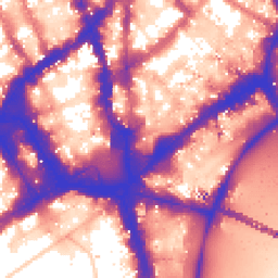 Daytime road noise heatmap for WC2N 4JH