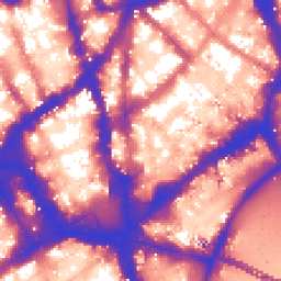 Daytime road noise heatmap for WC2N 4LL