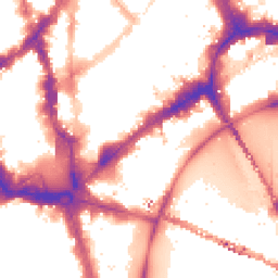 Night-time road noise heatmap for WC2N 5LR