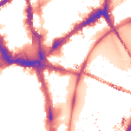 Night-time road noise heatmap for WC2N 5NT