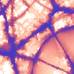 Daytime road noise heatmap for WC2N 6AA